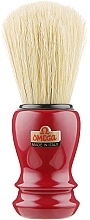 Fragrances, Perfumes, Cosmetics Shaving Brush, 10108, red - Omega