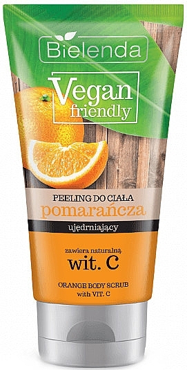 Orange Body Scrub - Bielenda Vegan Friendly Orange Body Scrub with Vitamin C  — photo N1