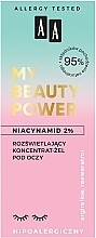 Eye Gel-Concentrate - AA My Beauty Power Niacynamid 2% — photo N6