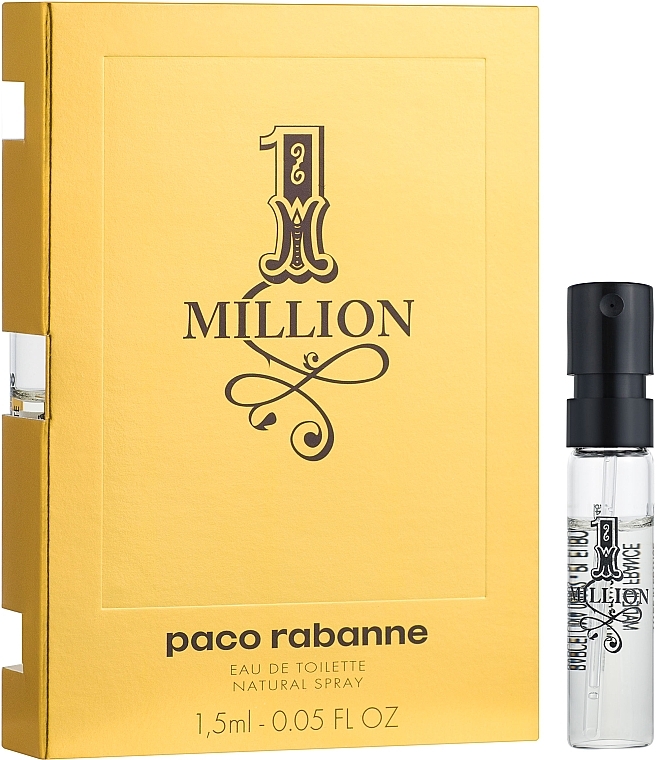 GIFT! Paco Rabanne 1 Million - Eau de Toilette (sample) — photo N1