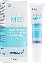 Fragrances, Perfumes, Cosmetics Moisturising Eye Cream - Elfa Pharm Aqua Med