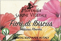 Hibiscus Flowers Natural Soap - Florinda Sapone Vegetale Hibiscus Flowers — photo N1