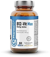 Fragrances, Perfumes, Cosmetics Vitamins 'B12-Vit Max' - Pharmovit Clean Label B12-Vit Max Methyl Active