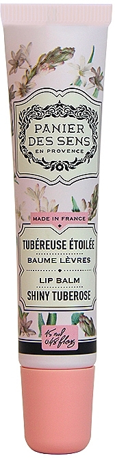 Shea Butter Lip Balm "Tuberose" - Panier des Sens Lip Balm Shea Butter Shiny Tuberose — photo N1