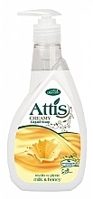 Milk & Honey Liquid Hand Soap - Attis Creamy Liquid Soap — photo N1