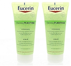 Fragrances, Perfumes, Cosmetics Set - Eucerin Dermo Purifyer (peel/100ml + peel/100ml)