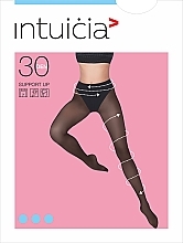 Fragrances, Perfumes, Cosmetics Tights "SUPPORT" 30 Den, beige - Intuicia