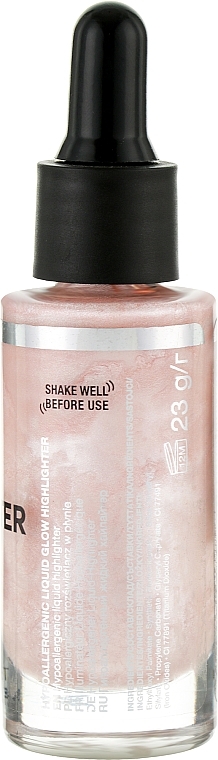 LIquid Highlighter - Bell Liquid Glow Hypo Allerganic — photo N2