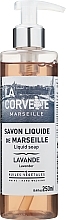 Fragrances, Perfumes, Cosmetics Liquid Soap "Lavande" - La Corvette Liquid Soap