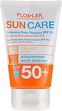 Protective Toning Cream SPF 50+ - Floslek Sun Protection Tinder Cream SPF50+ — photo N1