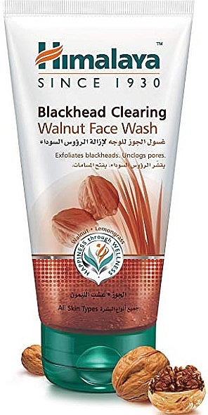 Walnut Face Cleansing Gel - Himalaya Herbals Clearing Walnut Face Wash — photo N1