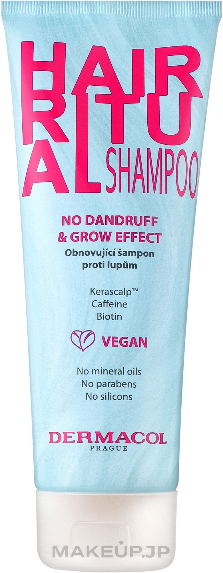 Anti-Dandruff Shampoo - Dermacol Hair Ritual No Dandruff & Grow Shampoo — photo 250 ml