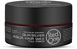 Fragrances, Perfumes, Cosmetics Ultra Strong Hold Hair Styling Aqua Wax - RedOne Aqua Hair Wax QuickSilver