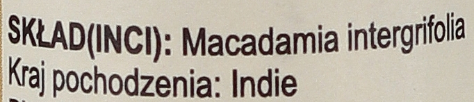 Natural Oil ‘Macadamia’ - Biomika Oil Macadamia — photo N4