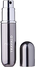 Perfume Bottle - Travalo Classic HD Easy Fill Perfume Spray Titanium — photo N1