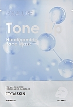 Fragrances, Perfumes, Cosmetics Sheet Mask - Focallure Tone Up Nicotinamide Face Mask