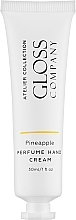 Hand Cream - Gloss Company Pineapple Atelier Collection — photo N3