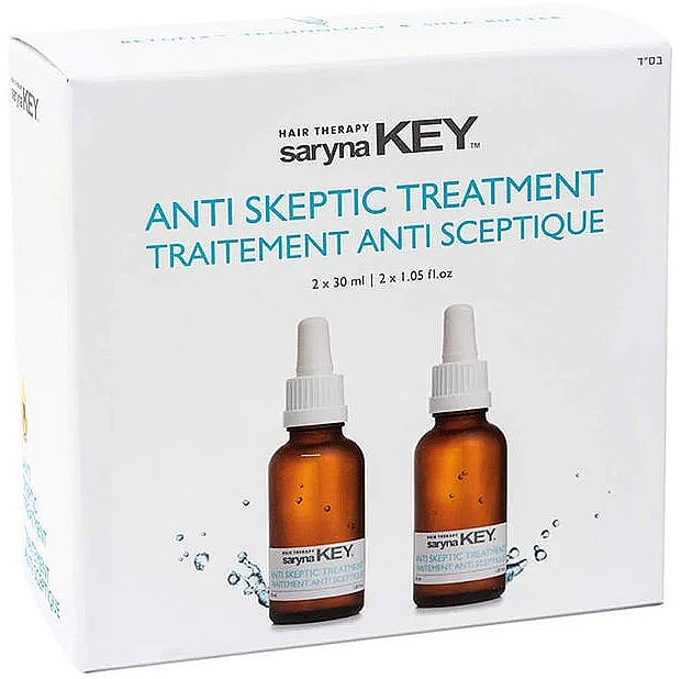 Set - Saryna Key Anti Skeptic Treatment Kit (h/ser/2x30ml) — photo N1