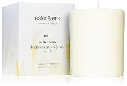 Fragrances, Perfumes, Cosmetics Linden Blossom & Hay Scented Candle - Ester & Erik Scented Candle Refill Linden Blossom & Hay #13 (refill)