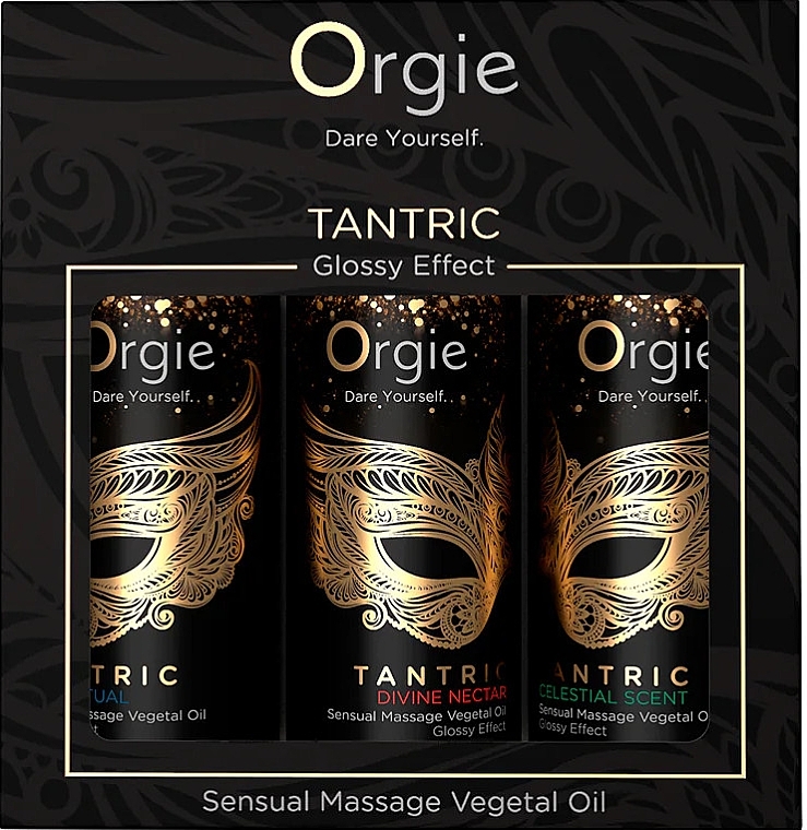 Massage Oil Set - Orgie Tantric Mini Size Collection (massage/oil/3x30ml) — photo N1