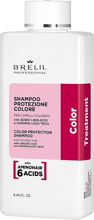 Colored Hair Shampoo - Brelil Color Treatment Color Protection Shampoo — photo N1