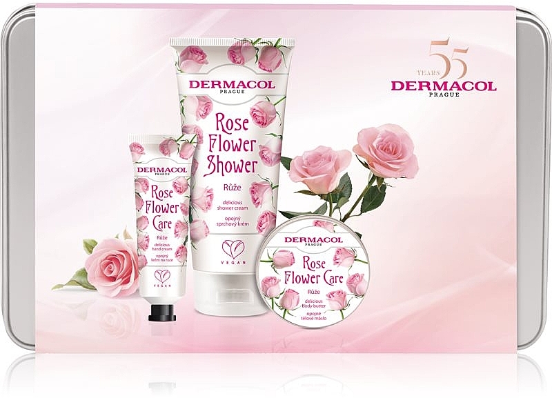 Set - Dermacol Rose Flower Set — photo N3