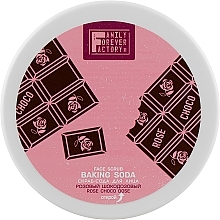 Fragrances, Perfumes, Cosmetics Soda Facial Scrub 'Rose & Chocolate' - Family Forever Factory Organic Boom Face Scrub Baking Soda Rose Choco Dose