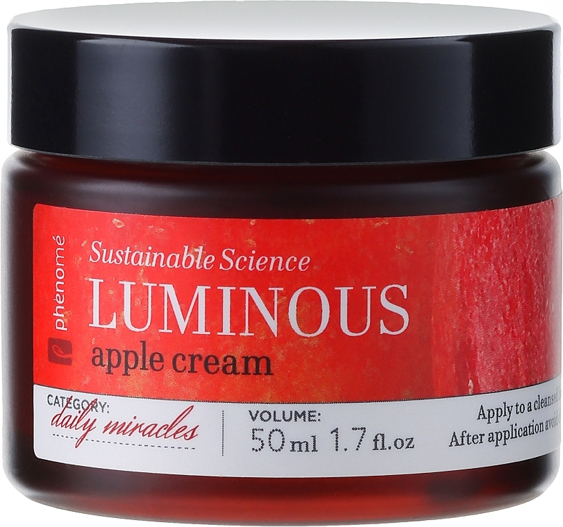 Refreshing Day Cream - Phenome Sustainable Science Luminous Apple Cream — photo N9