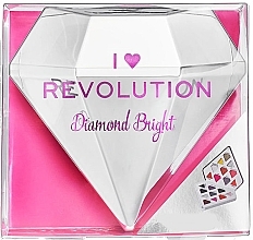 Eyeshadow Palette, 20 shades - I Heart Revolution Diamond Bright Palette — photo N3