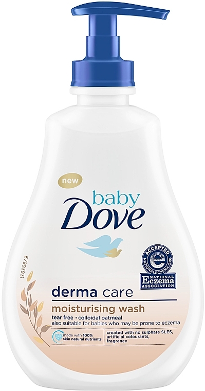 Baby Moisturising Wash - Dove Baby Derma Care Moisturising Wash — photo N1