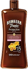 Fragrances, Perfumes, Cosmetics Sunscreen Protective Dry Oil SPF15 - Hawaiian Tropic Protective Oil SPF 15