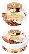 Fragrances, Perfumes, Cosmetics Nourishing Face & Body Cream - Eveline Extra Soft Bio Coconut Cream