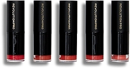 Lipstick Set, 5 pcs. - Revolution Pro Lipstick Collection Corals — photo N2