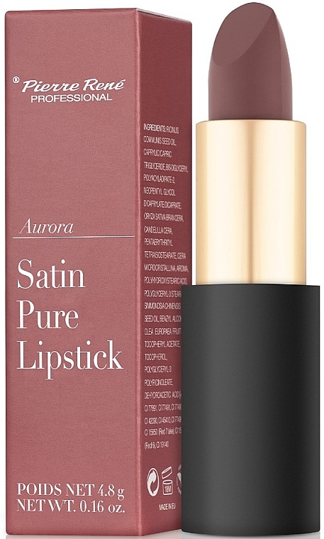 Lipstick - Pierre Rene Satin Pure Lipstick — photo N1