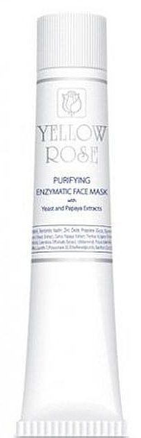 Yeast Face Mask (tube) - Yellow Rose Purifying Enzymatic Face Mask — photo N1