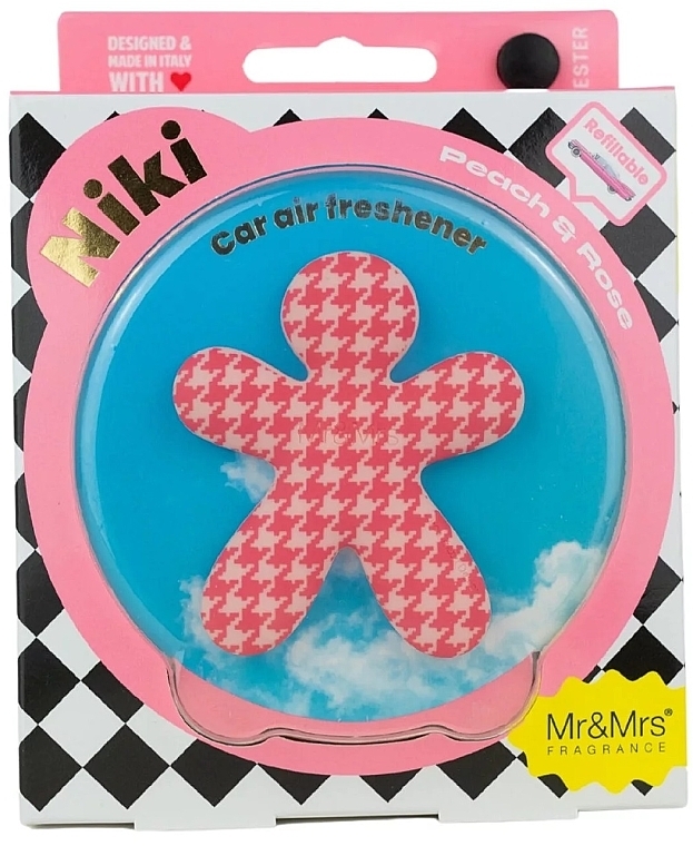 Car Air Freshener - Mr&Mrs Niki Peach & Rose — photo N2