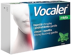 Dietary Supplement, mint - Aflofarm Vocaler — photo N1