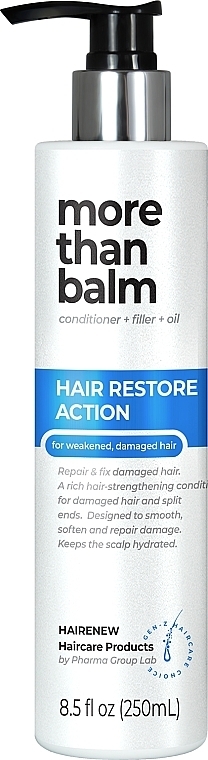 Express Repair Conditioner - Hairenew Hair Restore Action Balm Hair — photo N1