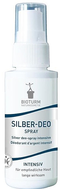 Intensive Deodorant Spray - Bioturm Silber-Deo Intensiv Spray No.85 — photo N1