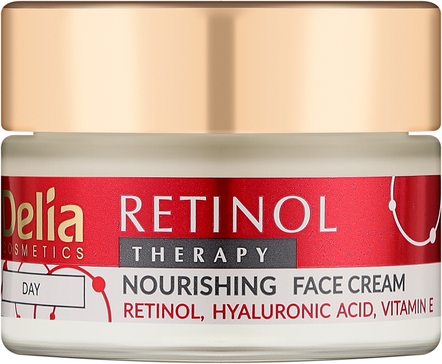 Day Face Cream - Delia Retinol Therapy Nourishing Day Face Cream — photo N1