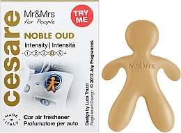 Car Air Freshener - Mr&Mrs Fragrance Cesare Noble Oud  — photo N2