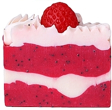 Natural Soap "Cream Strawberry" - Dushka — photo N3