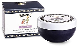 Fragrances, Perfumes, Cosmetics マロウとカレンデュラエキス配合のボディクリーム - L'Amande Marseille Mallow And Calendula Extracts Body Cream