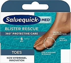 Fragrances, Perfumes, Cosmetics Foot Plaster - Salvequick Med Blister Rescue Toes