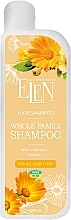 Fragrances, Perfumes, Cosmetics Family Shampoo with Calendula Extract - Elen Cosmetics Whole Family Shampoo With Calendula Extract
