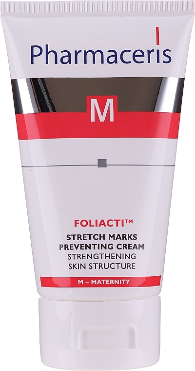 Anti-Stretches Cream - Pharmaceris M Foliacti Stretch Mark Prevention Cream — photo N3