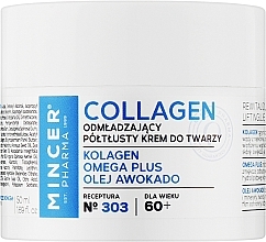 Rejuvenating Face Cream 60+ #303 - Mincer Pharma Collagen Face Cream — photo N1