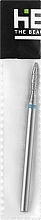 Fragrances, Perfumes, Cosmetics Nail File Drill Bit, flame, 1,8 mm, blue X - Head The Beauty Tools