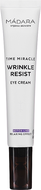 Anti-Wrinkle Eye Cream - Madara Cosmetics Time Miracle Wrinkle Resist Eye Cream — photo N2