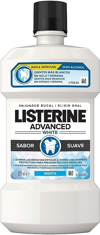 Mouthwash - Listerine Advanced White Mouthwash — photo N11